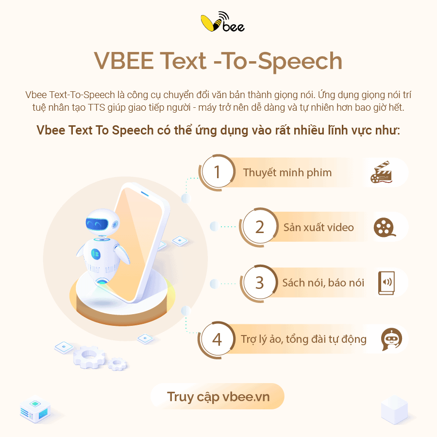 Giới thiệu Vbee Text To Speech (TTS)