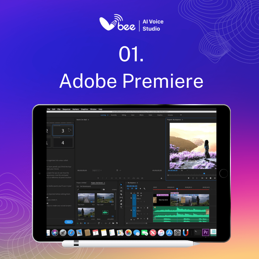 Adobe Premiere – Chỉnh sửa video chuyên nghiệp